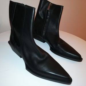 Zara Leather Boots